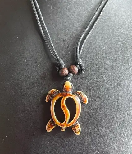 Ocean sea turtle necklace