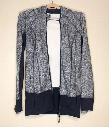 Lululemon  Daily Practice Zip Up Hoodie Jacket Rio Mist Size 4