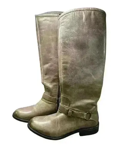 Hinge Dakota Knee High Outer Leather Riding Boots Size 5.5 new