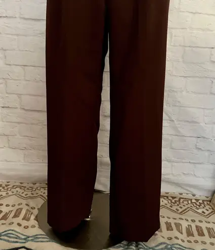 draper's & damon's Chocolate Brown Tailored Pants