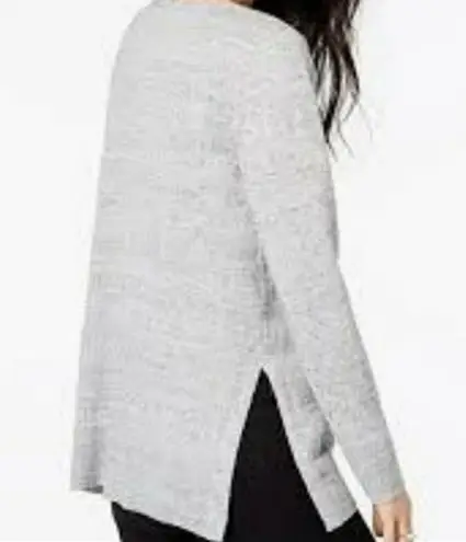 Maison Jules Sweater Women's Size Medium Gray