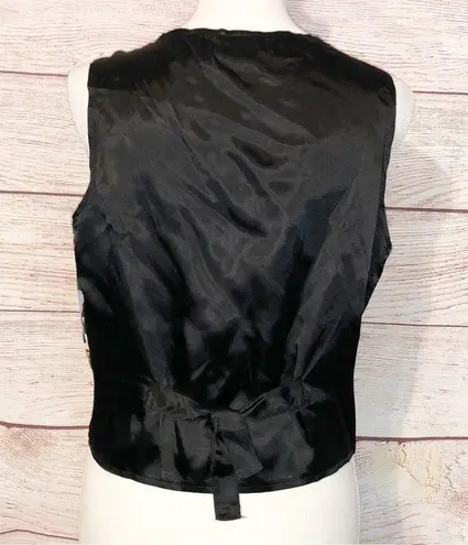 Vintage Nutcracker Snowman Christmas Vest Size S