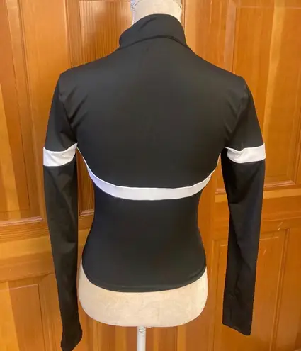 Lavishly Paris NWT, striped lightweight zip up sport jacket