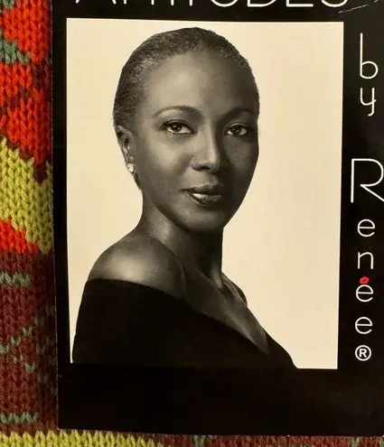 NWT Attitudes by Renee Global Illusions Fair Isle Sweater Chartreuse Women’s 1X Green