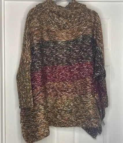 Umgee  multi color sweater Poncho