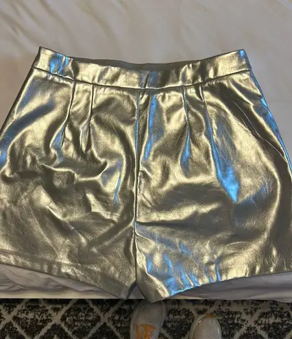 English Factory Metallic Skort from