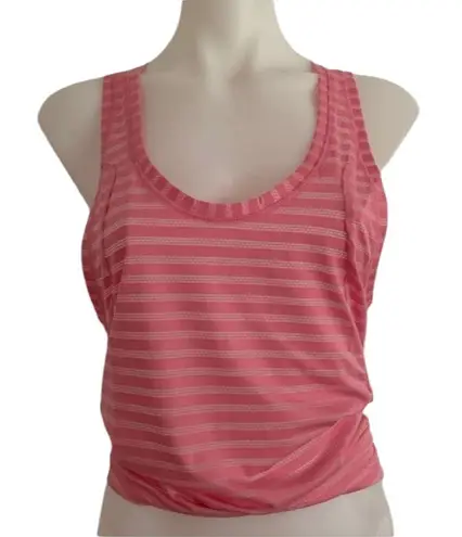 Zyia NWT Pink Nimbus Split Back Tank L