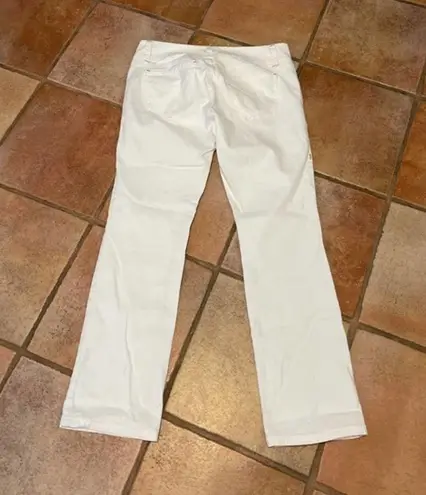 CAbi  Lou Lou Straight leg jeans white