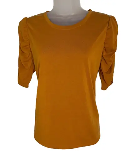 Simply Vera Vera Wang Ruched Elbow Sleeve Tee