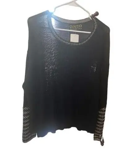 Custo Barcelona 100% black sweater size L