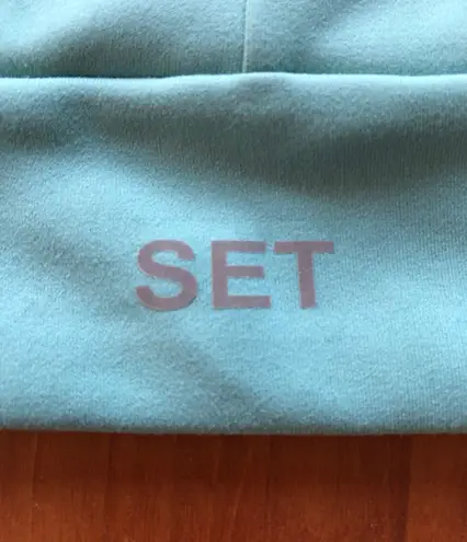 Set Active Luxform Racer V Bra in Coast