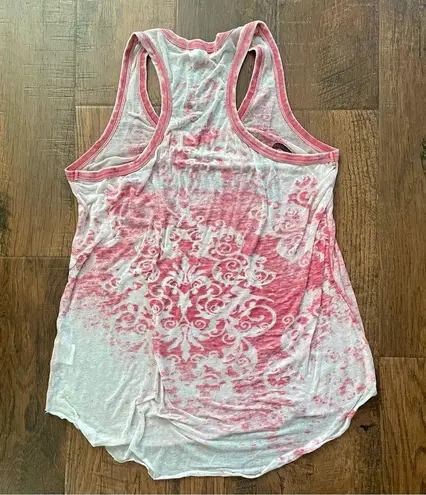 TOUCH by Alyssa Milano tie dye pinkish tank top, size L Size L