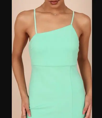 Petal and Pup Zahra Green Midi Side Slit Dress 8