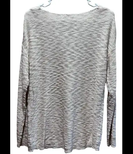 Cloud Chaser Womens Sweater Large Ivory Knit Long Sleeve Casual