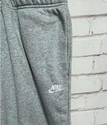 Nike  Womens Oversized Fit Mid Rise Sweatpants Joggers Gray Pockets Size 3X New