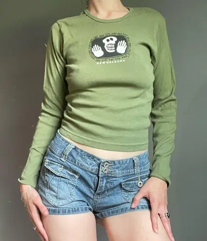 green voodoo new orleans tee Size M