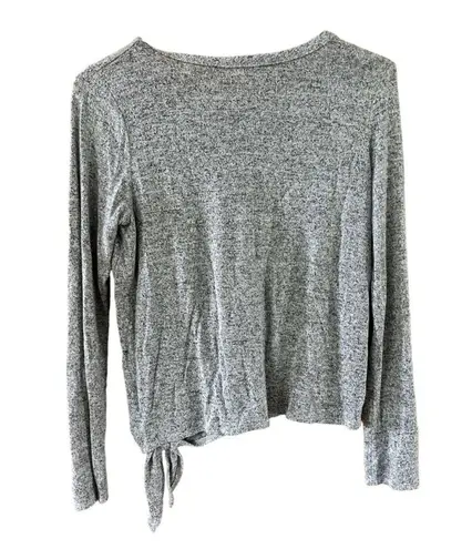 Olivia Rae Women's Gray Long Sleeve Shirt Size Medium