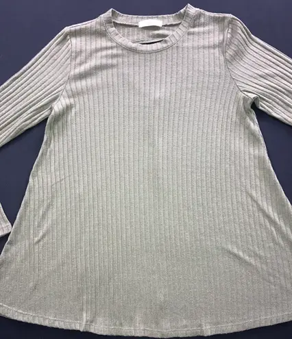 Awake Ribbed Blouse With Back Cutout Small