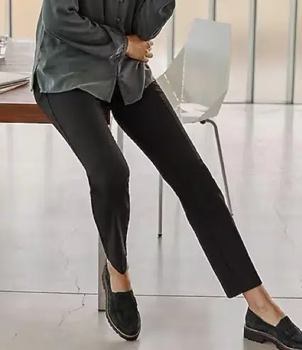 J. Jill Black Pintucked Ponte Slim