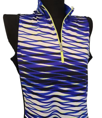 Tail Activewear Womens Dress Size Small Golf Tennis Pockets Stretch UPF 50 Blue