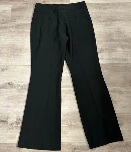 Cache wide leg trouser dress pants with stripe accents