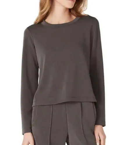 Club Monaco Brown Sporty Stripe Sweatshirt Size Medium $120