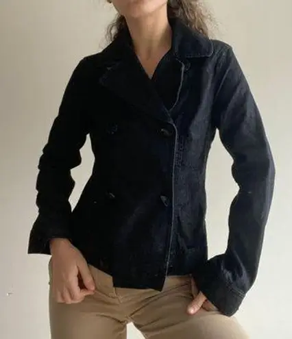 Talbots Black Denim Jacket NWT