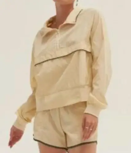 Bohme Cream windbreaker Jacket