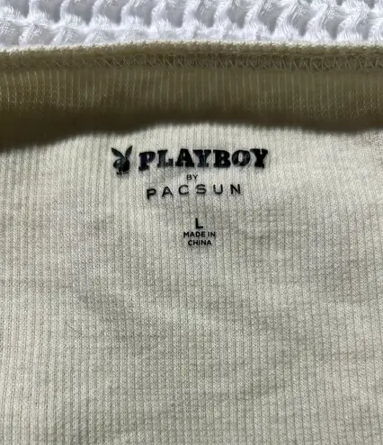 PacSun Playboy Cream Tank