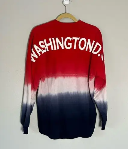 Spirit Jersey Red White & Blue Washington DC Crewneck Sweatshirt XS