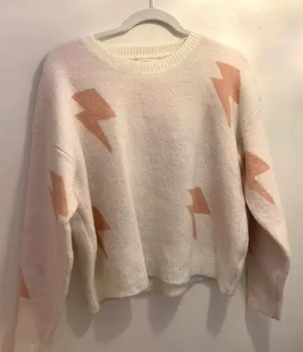 Storia Lightning Bolt Sweater Multiple Size L 26 61 Off Retail From Kadia