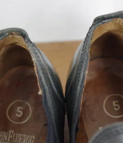 John Fluevog Vintage Polish Made Low Cut Chelsea Boots Size 5 UK