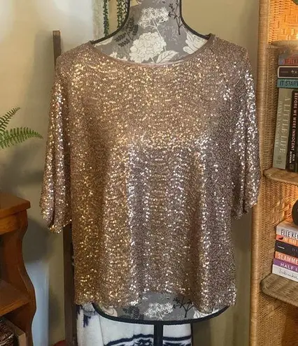 Rebecca Minkoff  Sequin Top