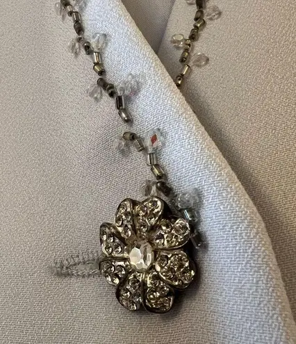 Sunny Choi Saks Fifth Avenue Blazer Jacket Beaded Sophistication Size 14