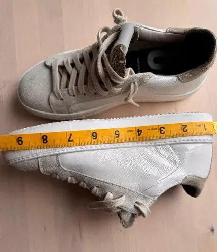 P448 gray and silver Thea Platform Sneaker (Women) size 37 / US 7