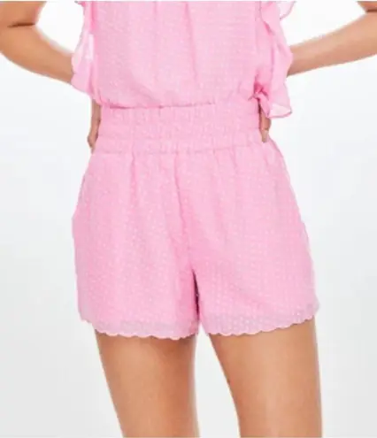 Generation Love NEW NWT Bianca Jacquard Candy Pink Shorts size Small