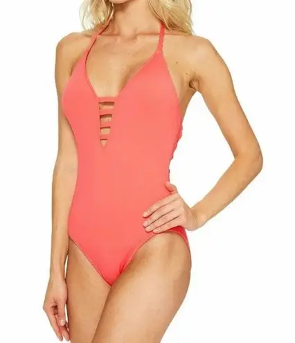 La Blanca Island Goddess Keyhole Halter Mio US 6