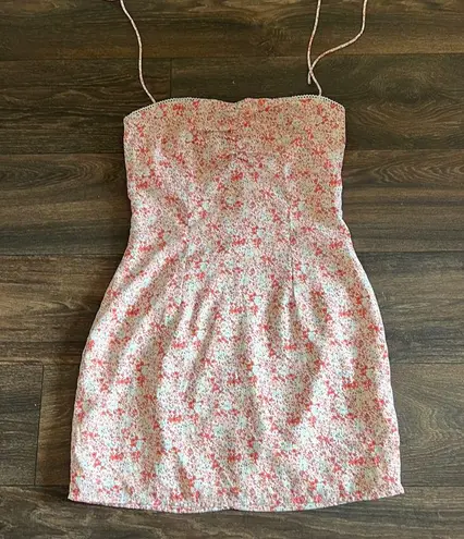 Majorelle Lexi Mini Dress in Pink Floral