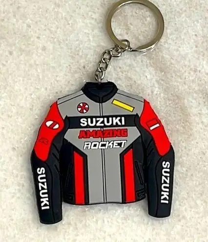 Suzuki Amazing Rocket Motorcycle ATV Car Suzuki Moto key holder Accessories Gift Black