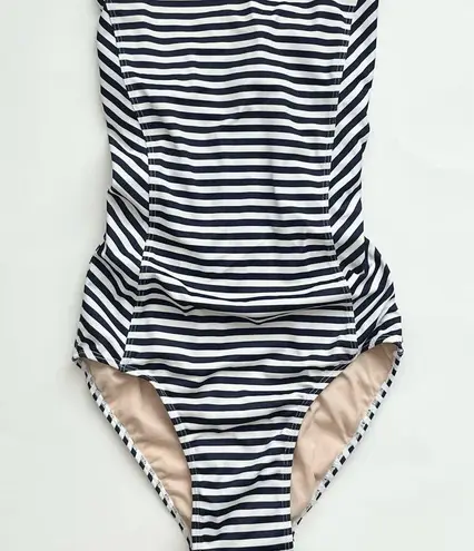 ALBION FIT Albion Weekender Stripe One Piece Swimsuit navy XS