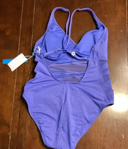 Bleu Rod Beattie NWT blue rod Beattie in periwinkle one piece swim suit sz 6
