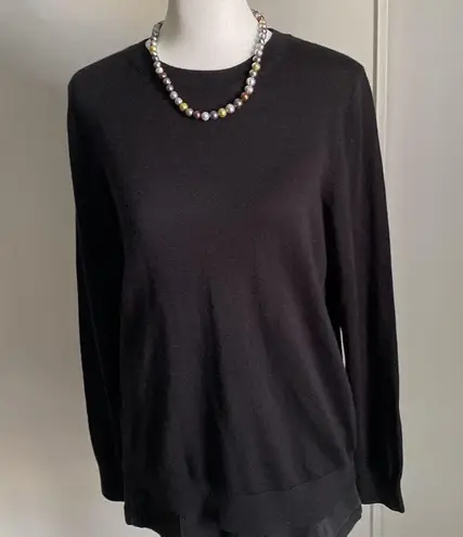 Katherine Barclay Extra Fine Merino Wool Women’s Lightweight Crewneck Sweater