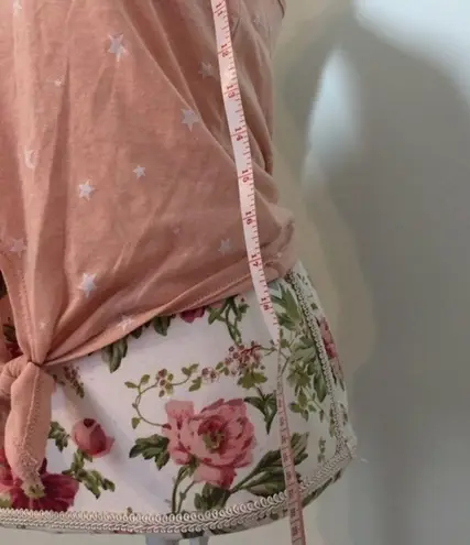 Alternative NWT Pink White Star Print Racerback Tank Top Shirt