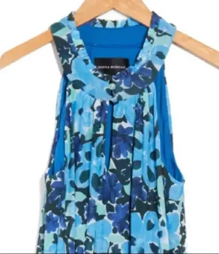 Donna Morgan Floral Sleeveless Shift Dress Size 6, SOFT WHITE/ FRENCH BLUE NWT