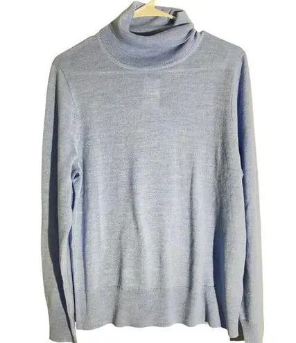 J.Crew Women's XL Periwinkle Blue Turtleneck Sweater