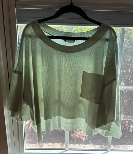 Altar'd State Top (light green)