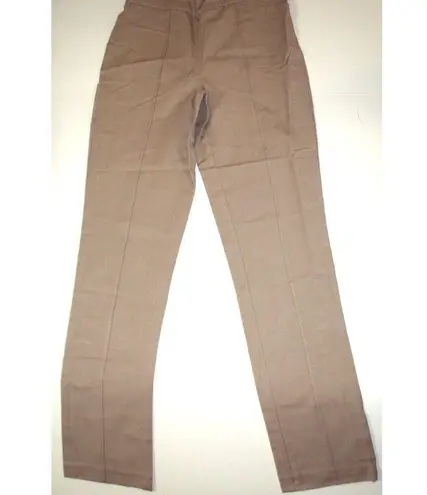 Isaac Mizrahi New Womens Live 6 T Tall 24/7 Stretch Straight Pants Black NWOT