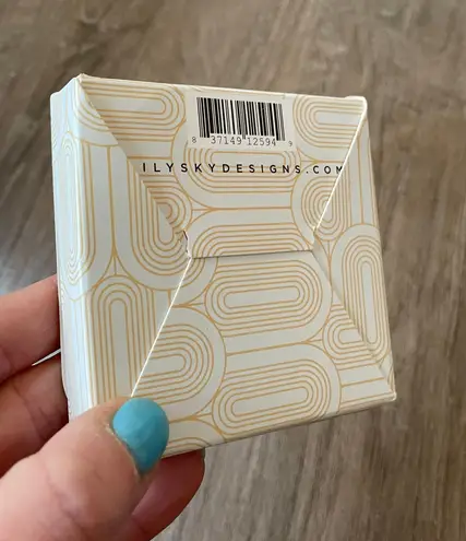 Lily Sky Sydney Bracelet Duo gold jewelry layering set NEW in packaging