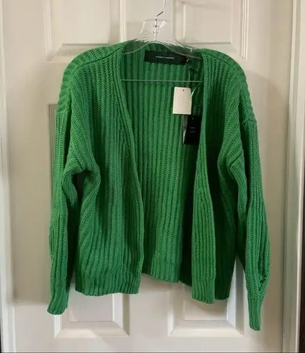 Code x Mode NWT Green Open Front Dolman Cardigan Small