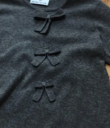 cashmere tee sweater Gray Size M